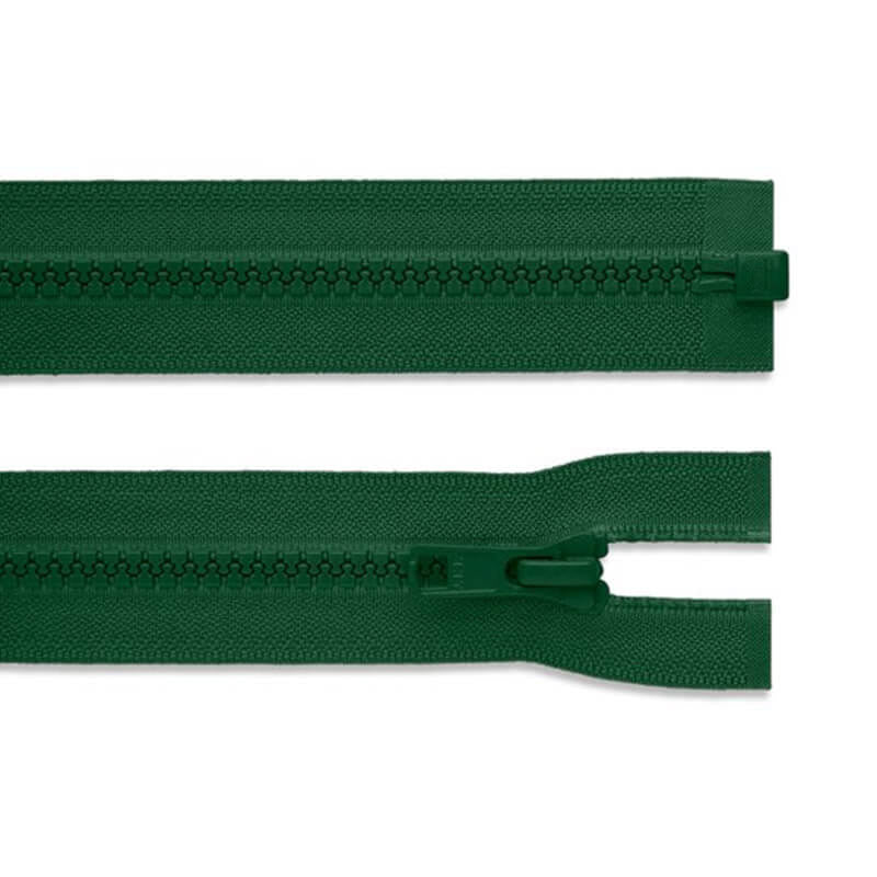 Plastic one-way zipper 5-6mm | 45cm