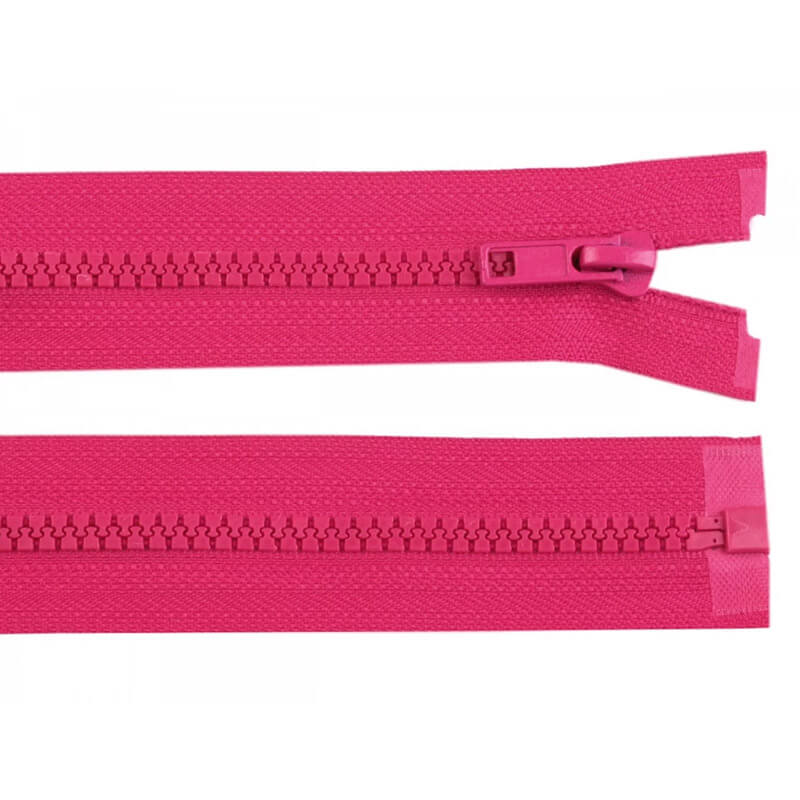 Plastic one-way zipper 5-6mm | 70cm