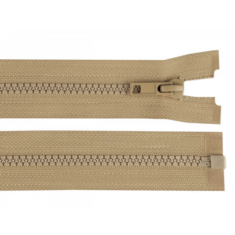 Plastic one-way zipper 5-6mm | 75cm 