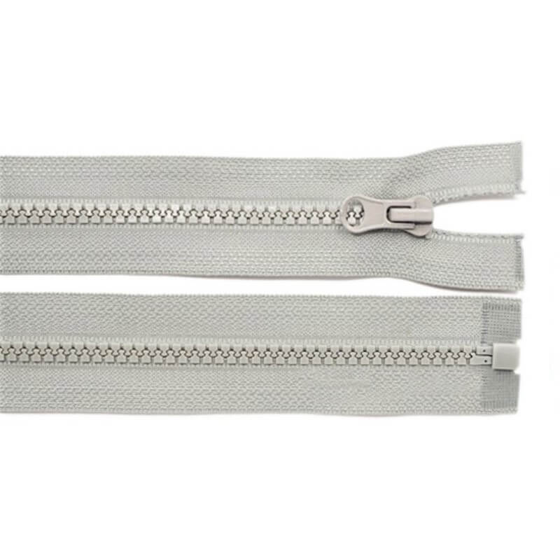 Plastic one-way zipper 5-6mm | 50cm