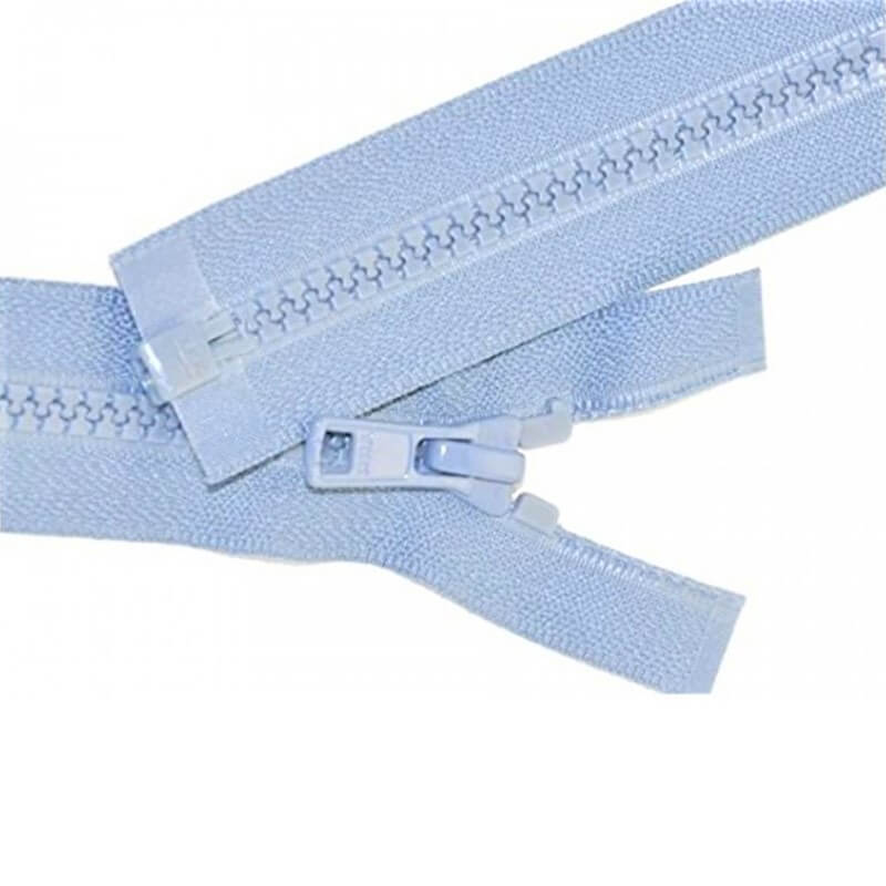 Plastic one-way zipper 5-6mm | 65cm 