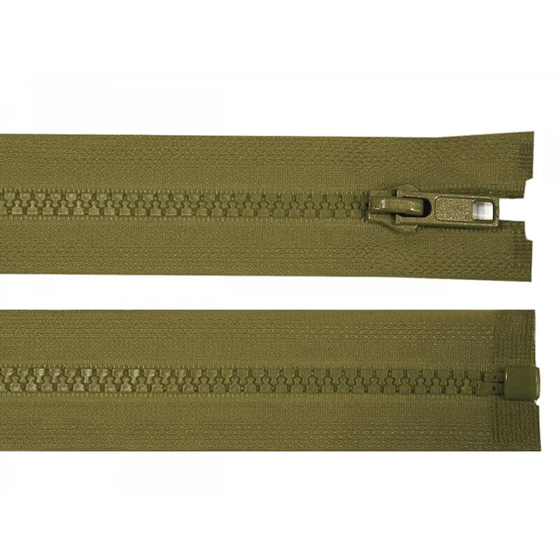 Plastic one-way zipper 5-6mm | 65cm 