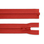 Plastic one-way zipper 5-6mm | 65cm 