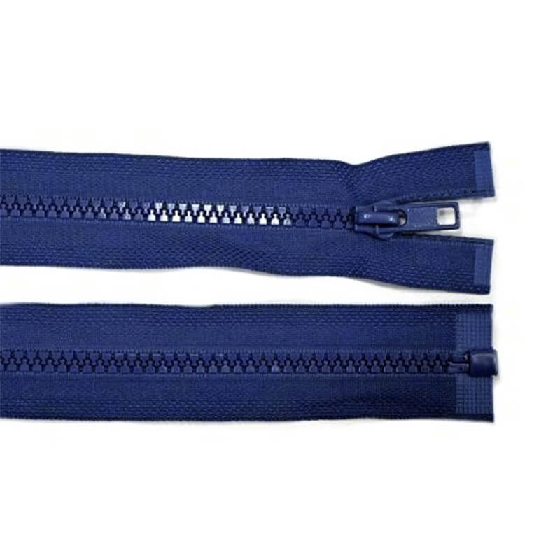 Plastic one-way zipper 5-6mm | 40cm