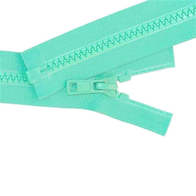 Plastic one-way zipper 5-6mm | 75cm 