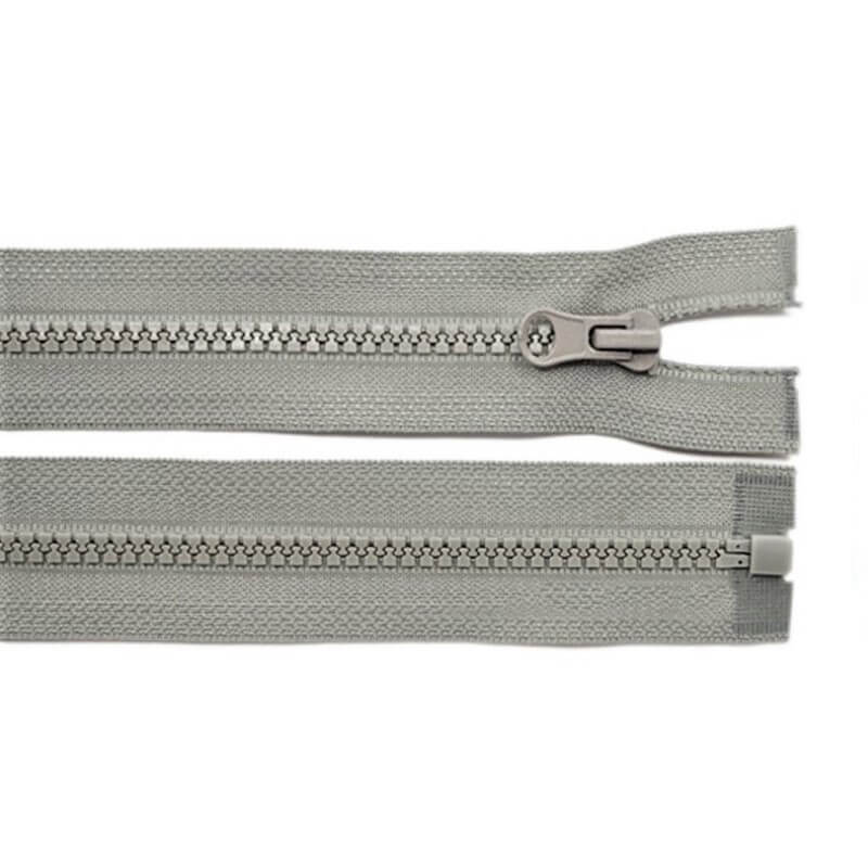 Plastic one-way zipper 5-6mm | 80cm