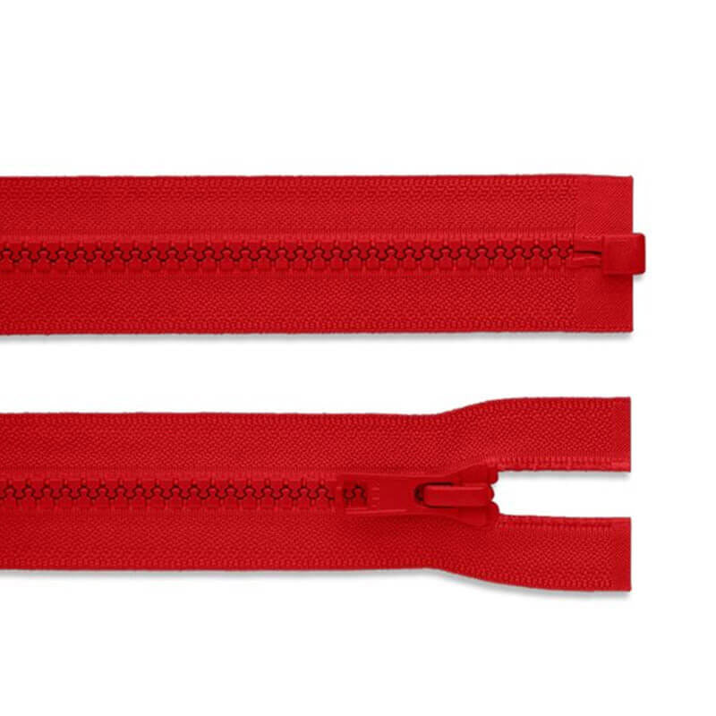 Plastic one-way zipper 5-6mm | 45cm