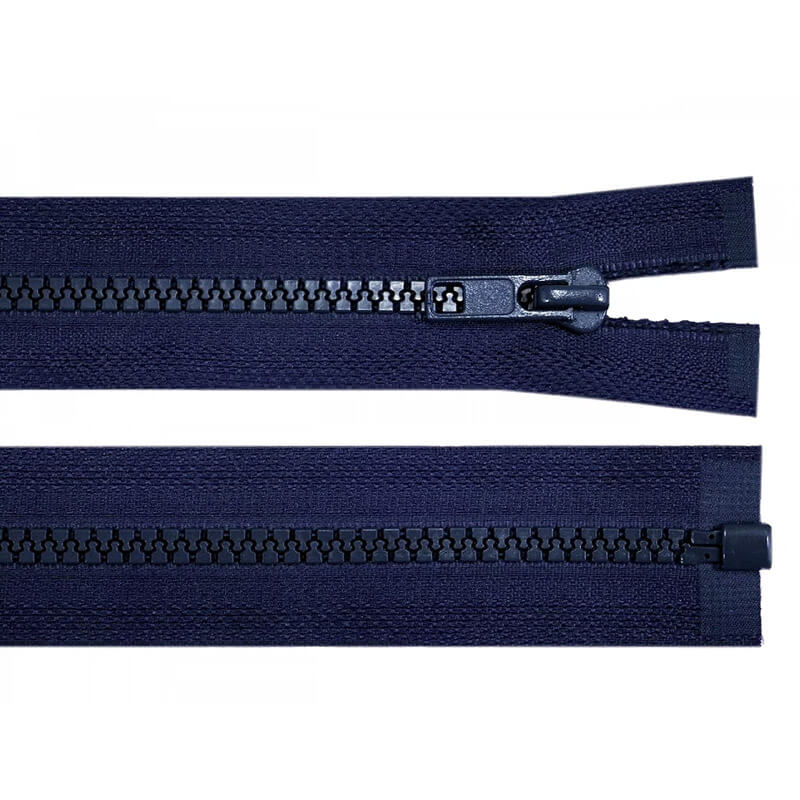Plastic one-way zipper 5-6mm | 75cm 