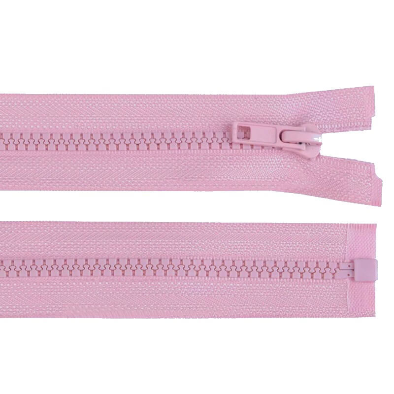 Plastic one-way zipper 5-6mm | 70cm