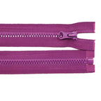 Plastic one-way zipper 5-6mm | 65cm 