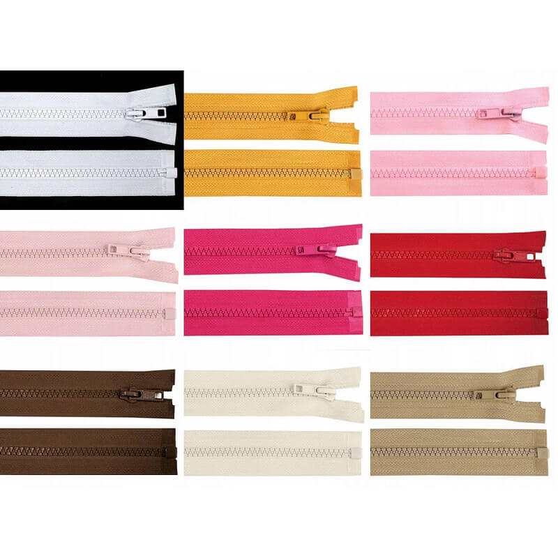 Plastmasas vienvirziena rāvējslēdzējs 5-6mm | 40cm