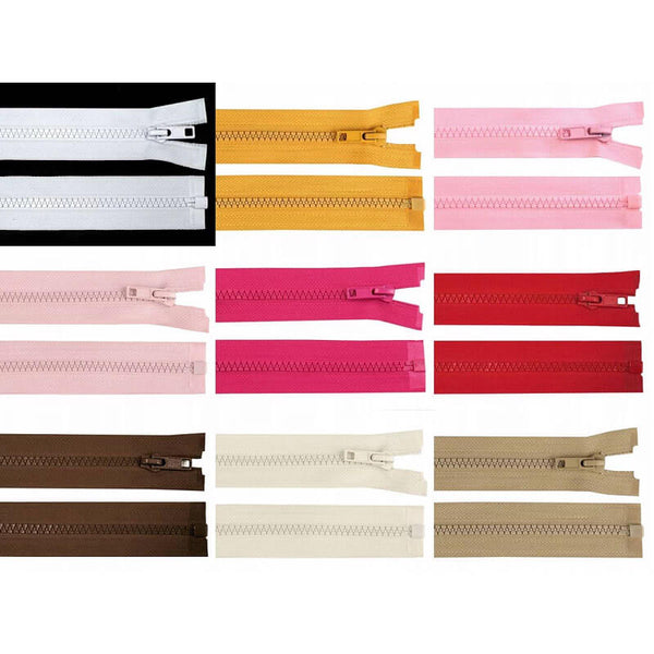 Plastmasas vienvirziena rāvējslēdzējs 5-6mm | 40cm