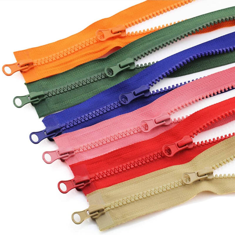Plastmasas divvirzienu rāvējslēdzējs 5-6mm | 65cm