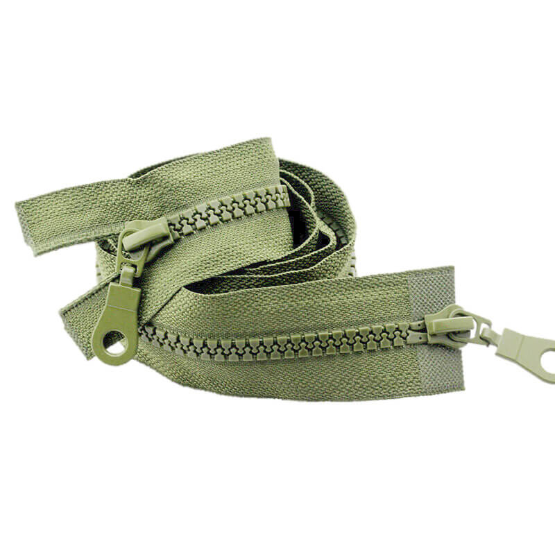 Plastic two-way zipper 5-6mm | 50cm