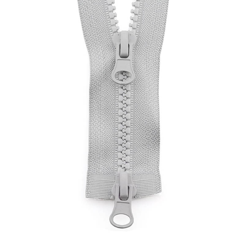 Plastic two-way zipper 5-6mm | 50cm