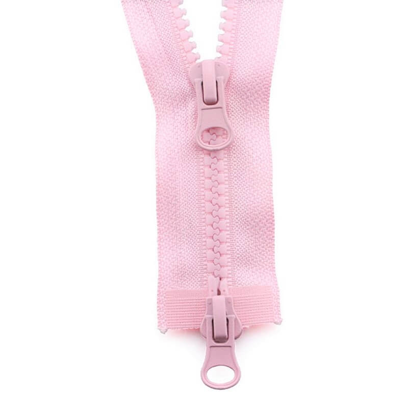 Plastic two-way zipper 5-6mm | 75cm