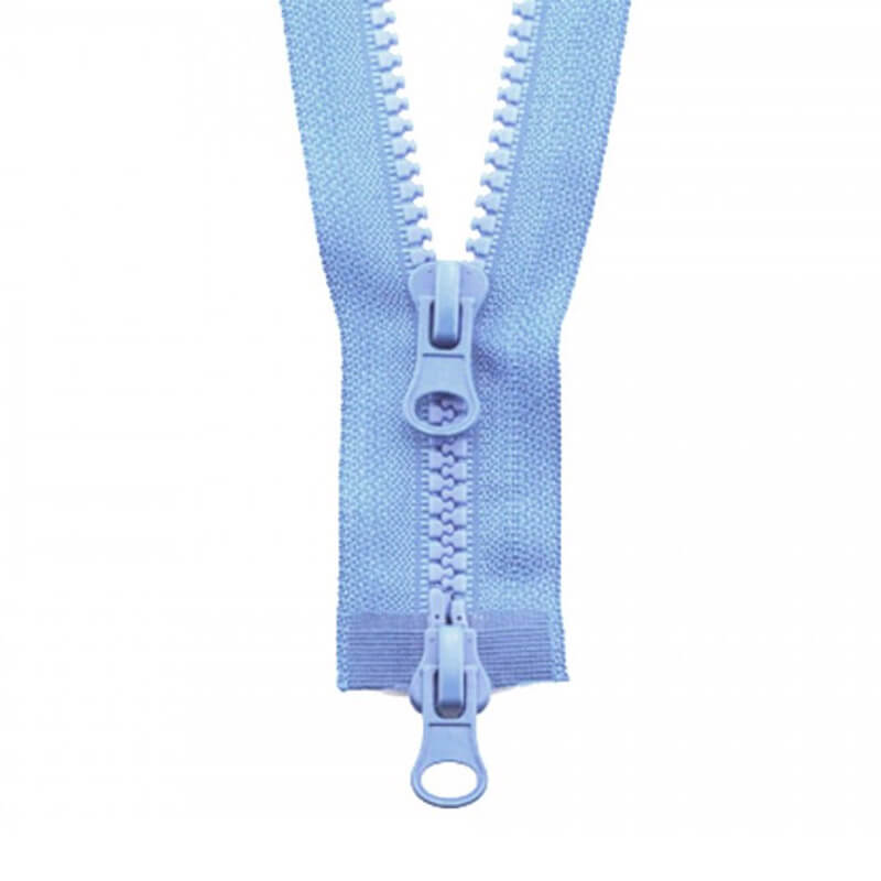 Plastic two-way zipper 5-6mm | 50cm
