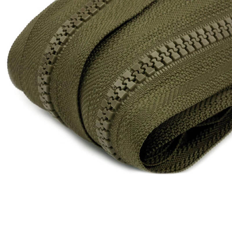 Plastic two-way zipper 5-6mm | 50cm