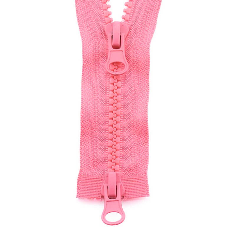 Plastic two-way zipper 6mm | 60cm