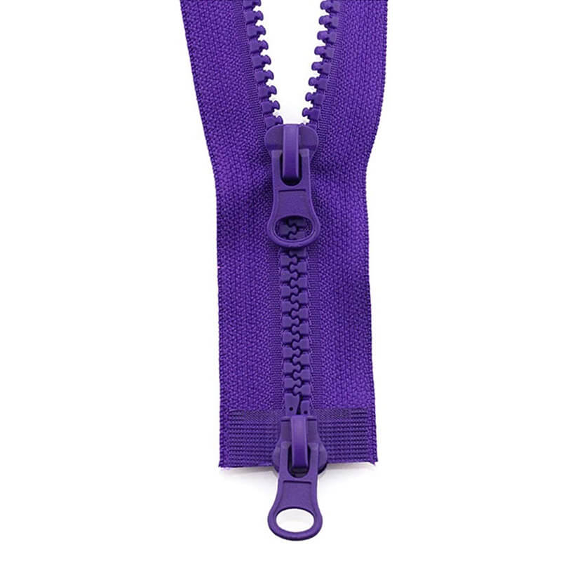 Plastic two-way zipper 5-6mm | 100cm 