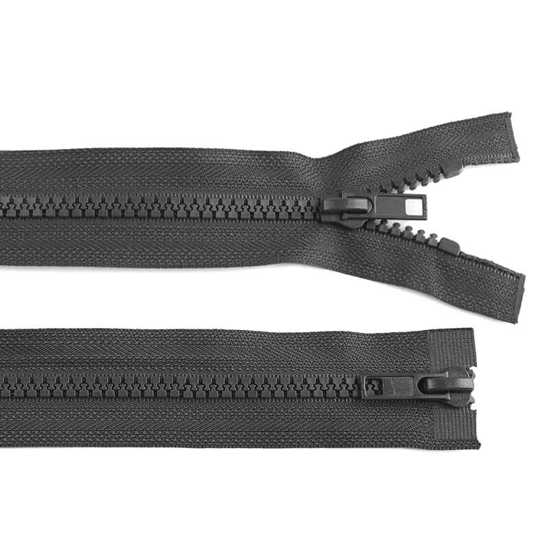 Plastic two-way zipper 6mm | 90cm