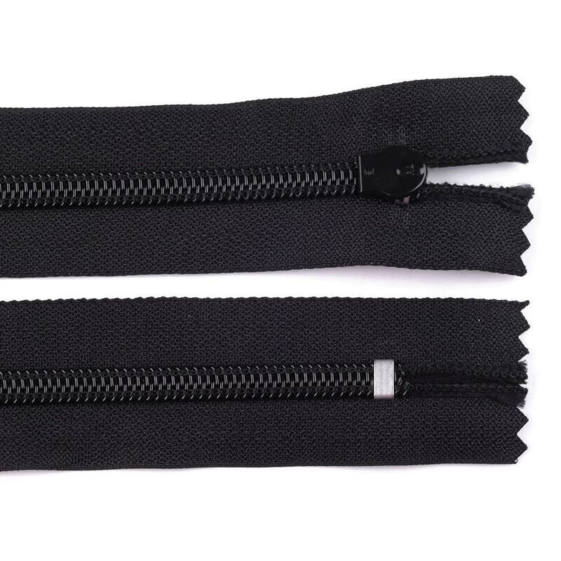 Ūdens necaurlaidīgs rāvējslēdzējs 60cm - melns