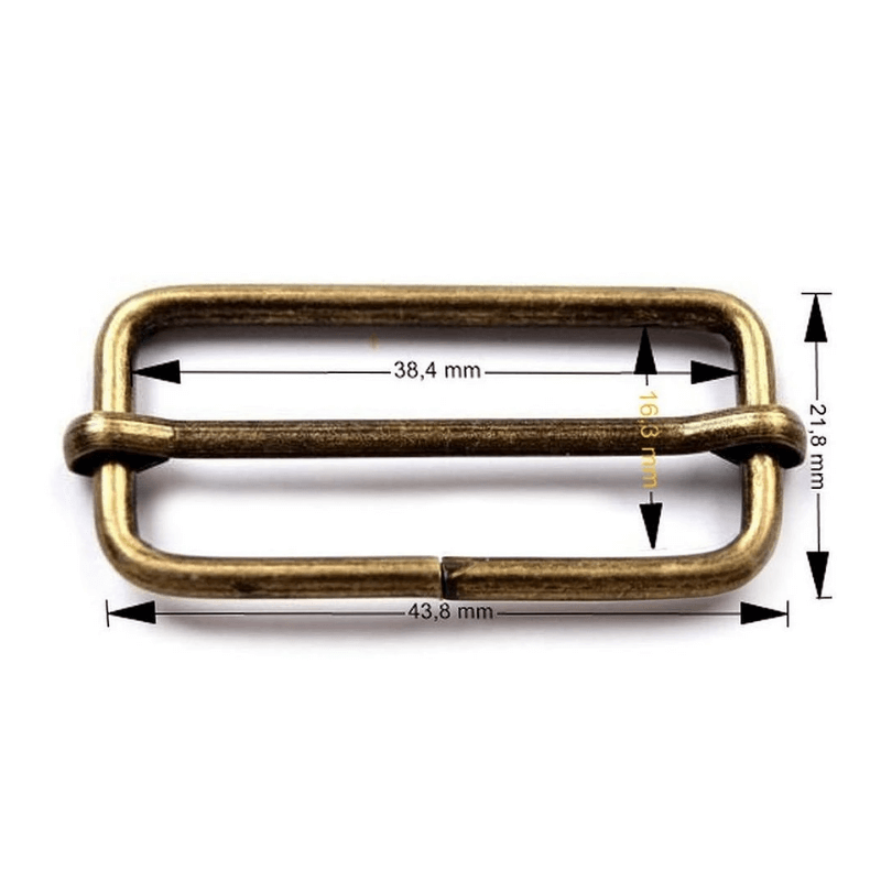 Metal adjuster 17x38mm 060803