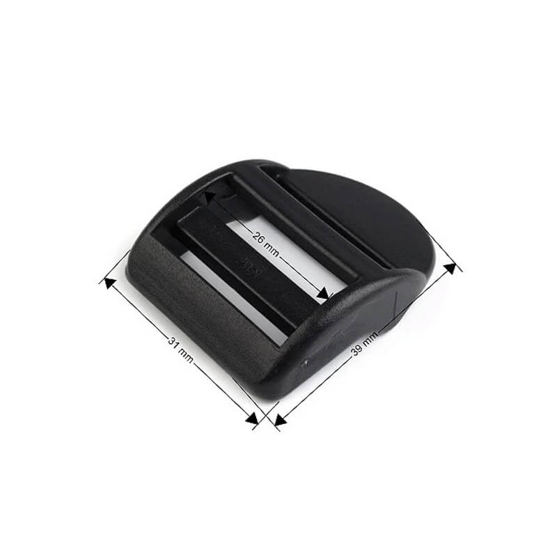 Plastic adjuster 26mm - black 730914