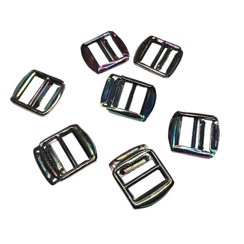 Metāla regulētājs 20mm ar krāsainu, metālisku spīdumu