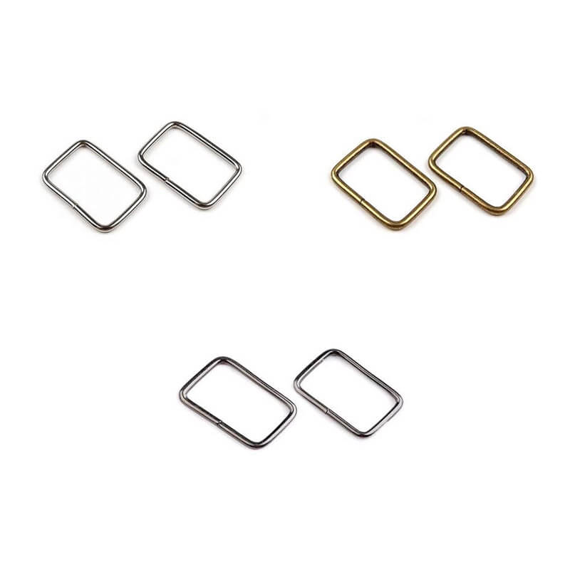 Kantainas formas metāla riņķis 13x20mm 730190