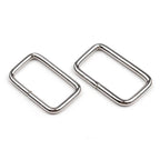 Square metal ring 13x25mm 730191