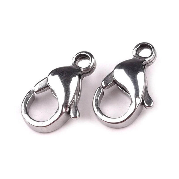 Nerūsējošā tērauda aizdare (Lobster Clasp) 6x11mm