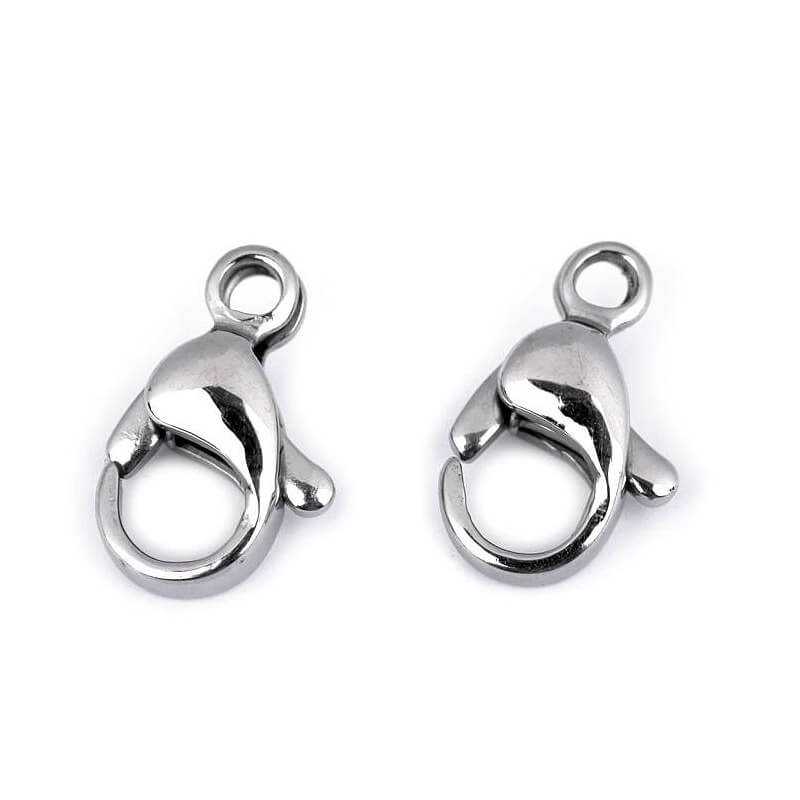 Stainless steel clasp (Lobster Clasp) 6x10mm