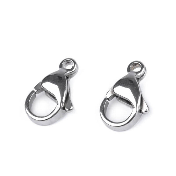 Nerūsējošā tērauda aizdare (Lobster Clasp) 8x13mm