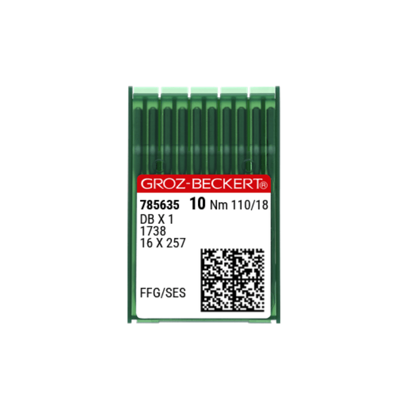 Groz-Beckert industrial sewing machine needles - DBx1 | 1738 | 16x257