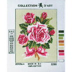 Printed embroidery patterns – flowers