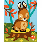 Printed embroidery patterns – animals