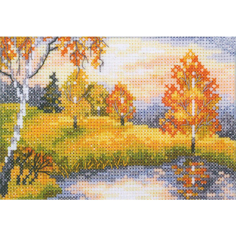 Embroidery kits - landscapes