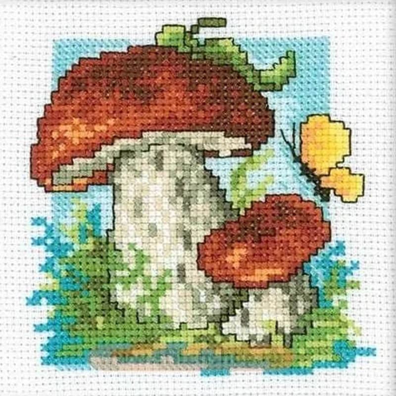 Embroidery kits – fruits / vegetables