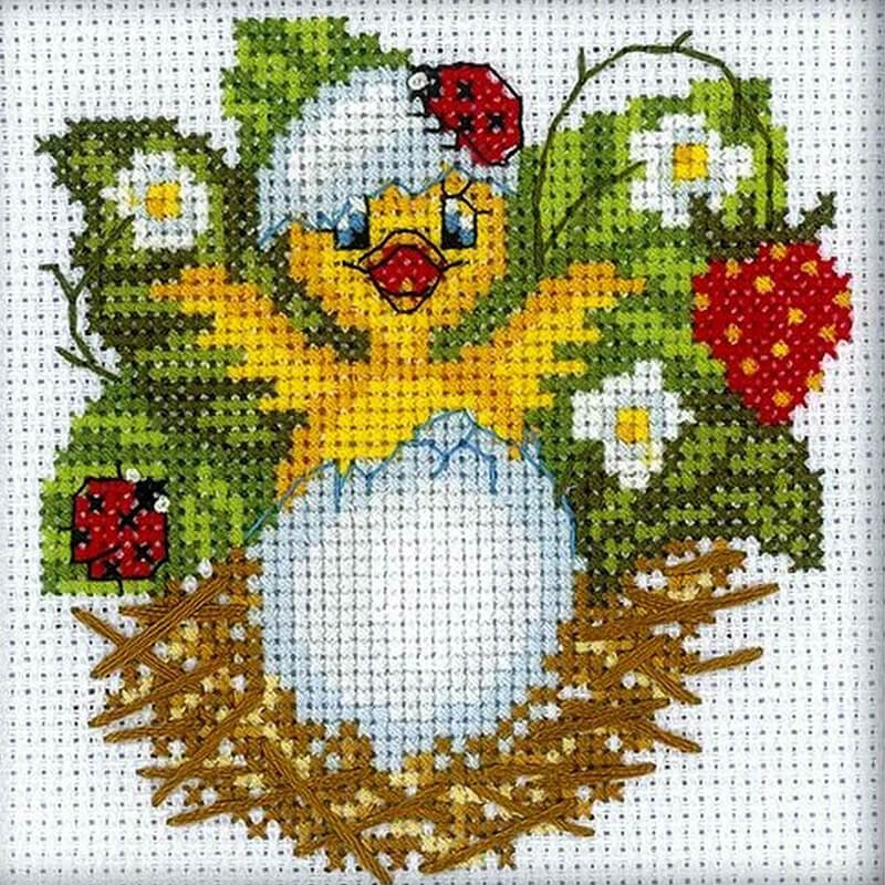 Embroidery kits – animals