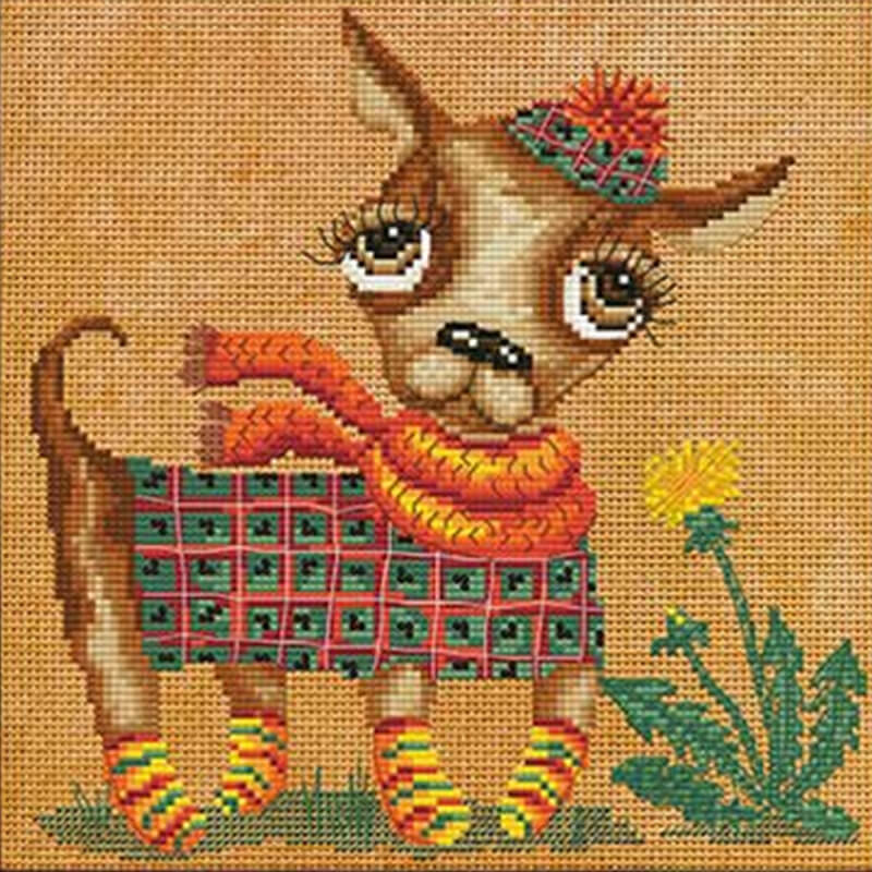Embroidery kits – animals