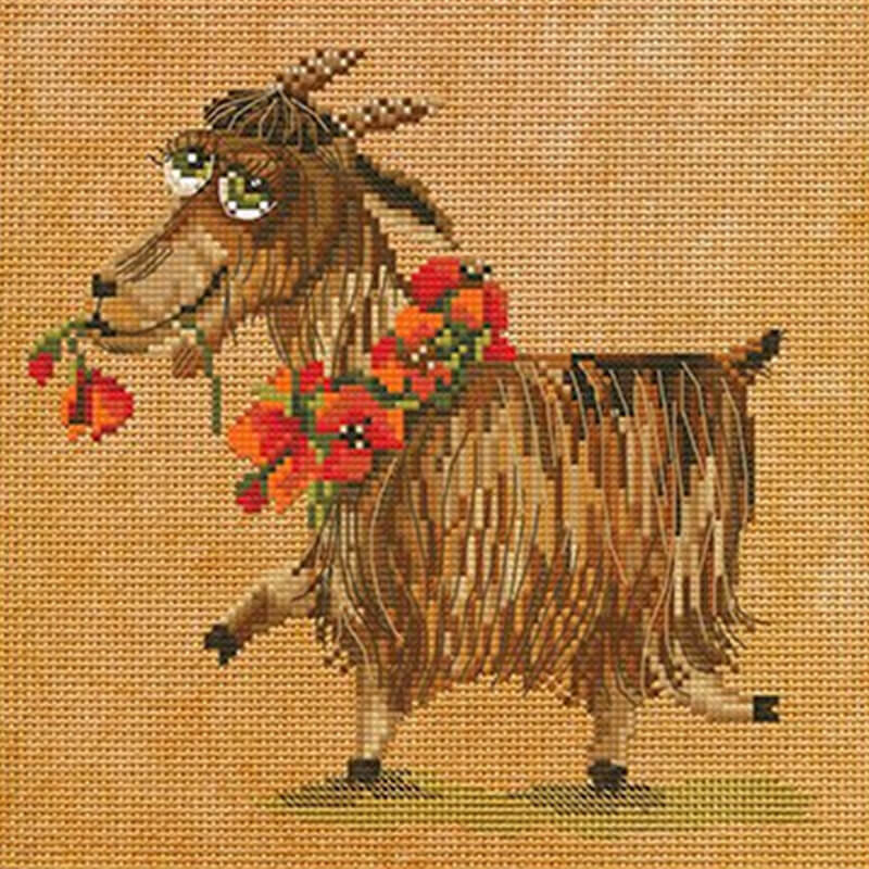 Embroidery kits – animals