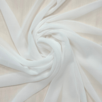 Šifons 150cm - 1 piena balts