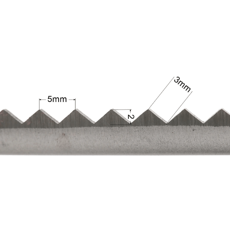 Zig-zag šķēres ar robiņiem 24cm