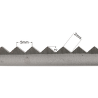Zig-zag šķēres ar robiņiem 24cm