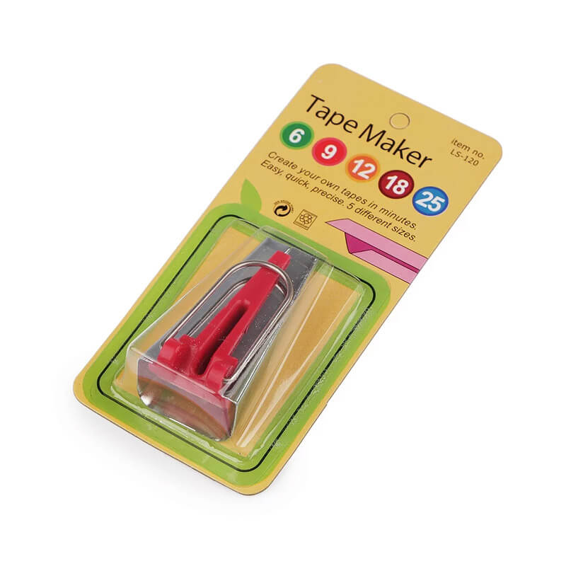 Oblique thread tape maker