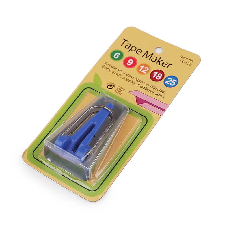 Oblique thread tape maker