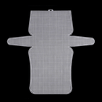 Plastmasas tīkla sagatave / pamatne somas izgatavošanai 24x13x6cm