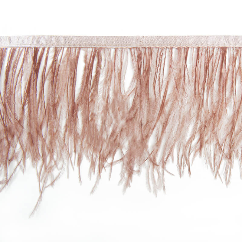Ostrich feather ribbon