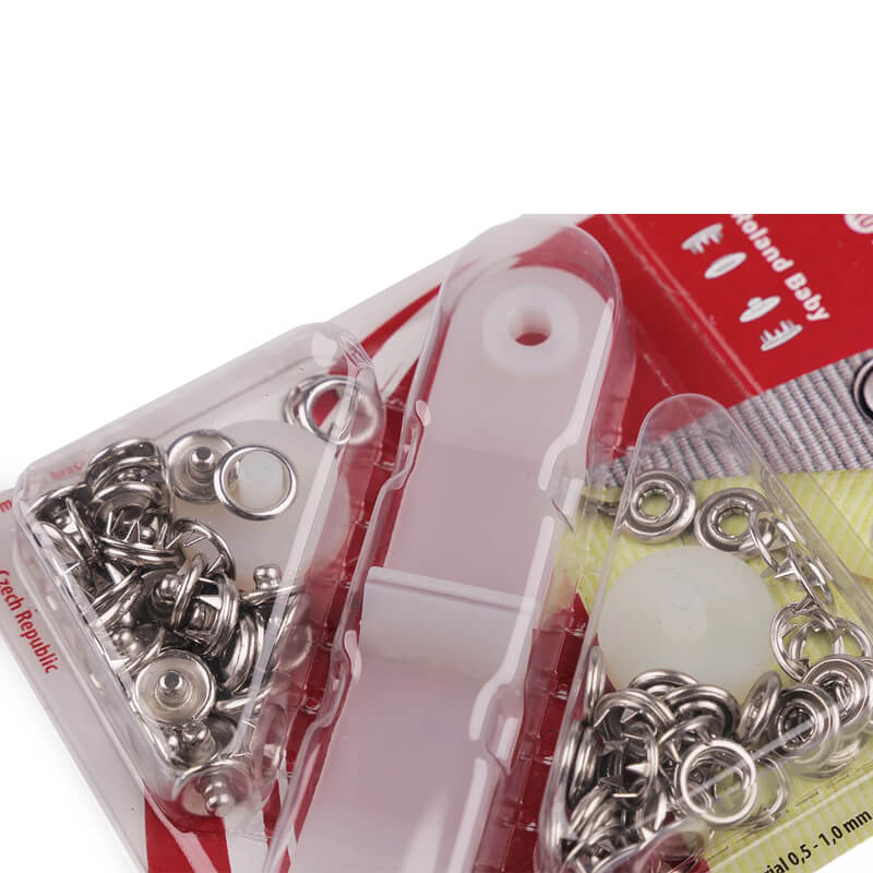 Roland Baby Ø10mm metal snap fasteners – for thin fabrics